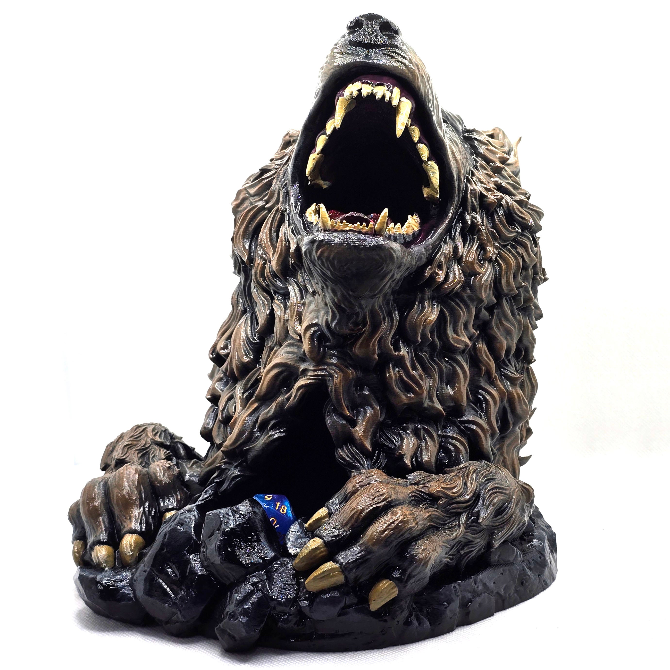 Wolf Bite - Hand Painted Dice Tower