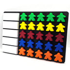 5x5 Board Game Challenge Tracker – Magnetic Meeple Score Board