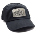 Chaotic Good TTRPG Cap – Black Dad Hat with Leather Patch