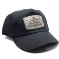 Crit Happens TTRPG Cap – Black Dad Hat with Leather Patch