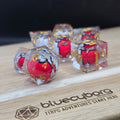 Gilded Summoner’s Core - Liquid Core Resin Dice Set