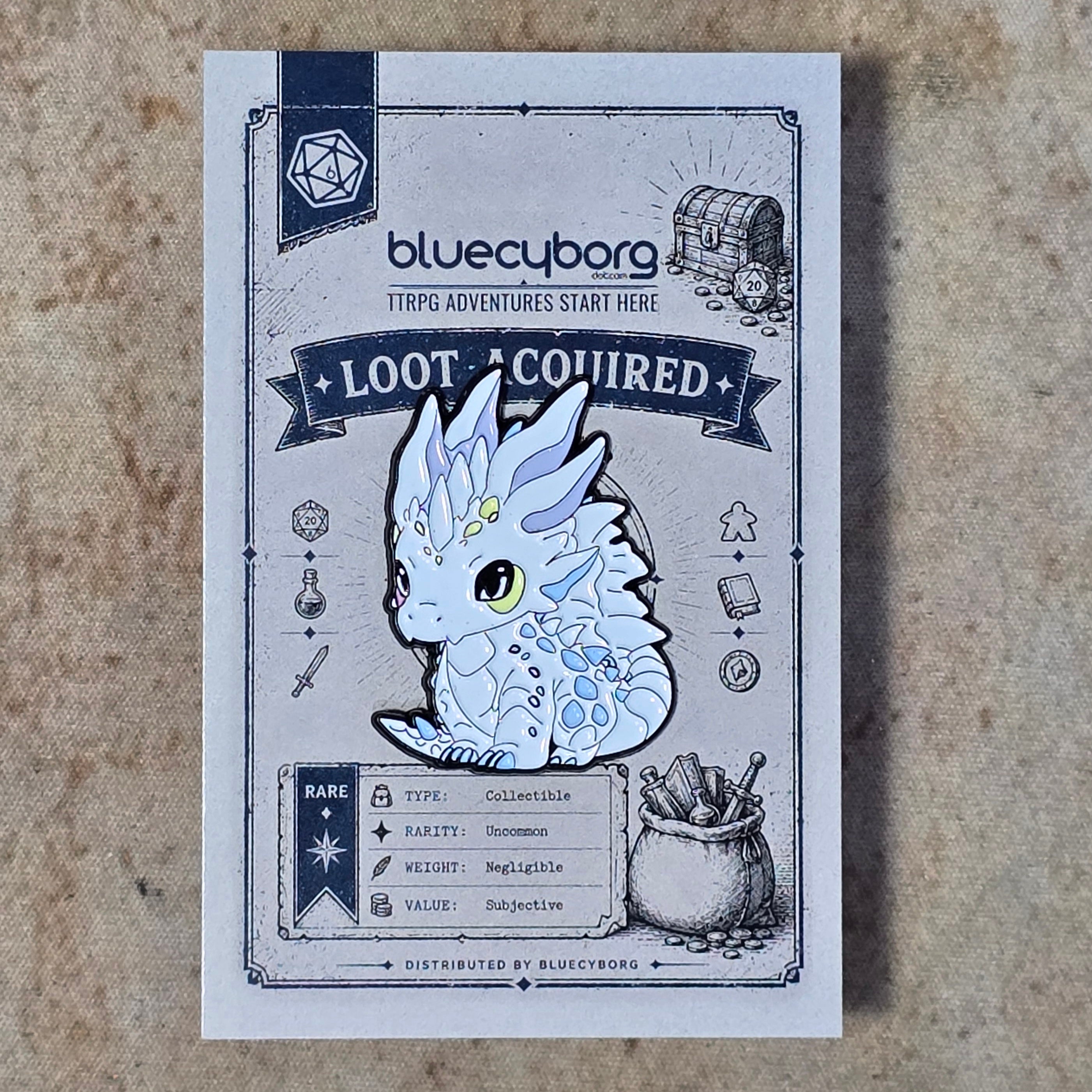 Dragon Enamel Pin Badge – Frostickle