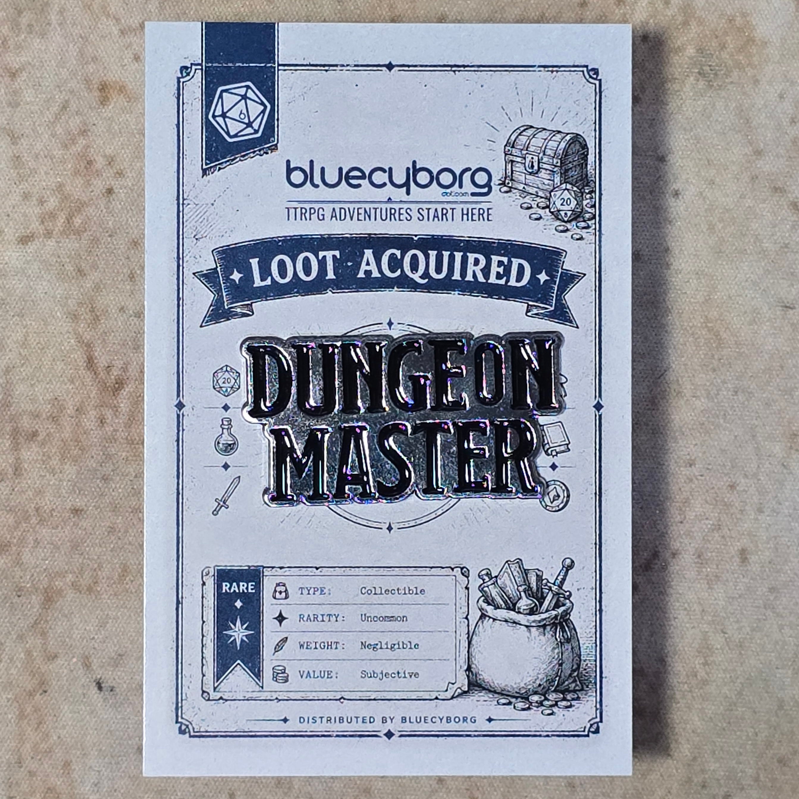 Dungeon Master Enamel Pin Badge