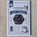 D20 Black Enamel Pin Badge