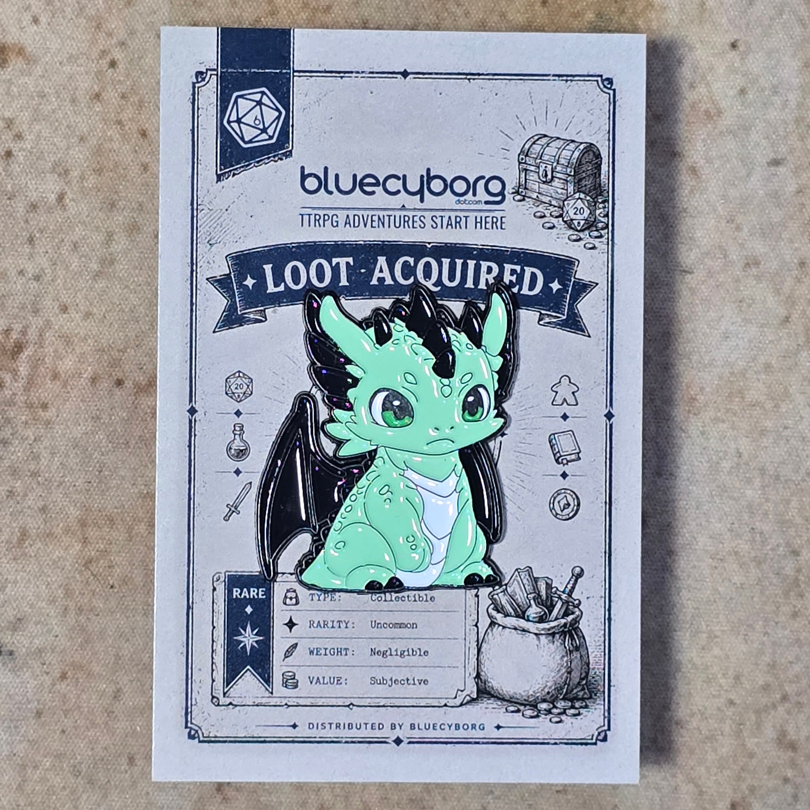 Dragon Enamel Pin Badge – Emberkin