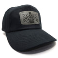 Card Goblin TTRPG Cap – Black Dad Hat with Leather Patch