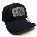 Chaotic Good TTRPG Cap – Black Dad Hat with Leather Patch