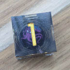 Violet Aberration - Liquid Core Resin Dice Set