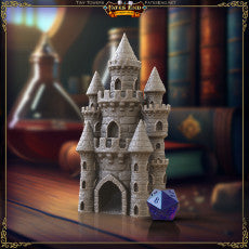 Sand Castle Tiny Dice Tower