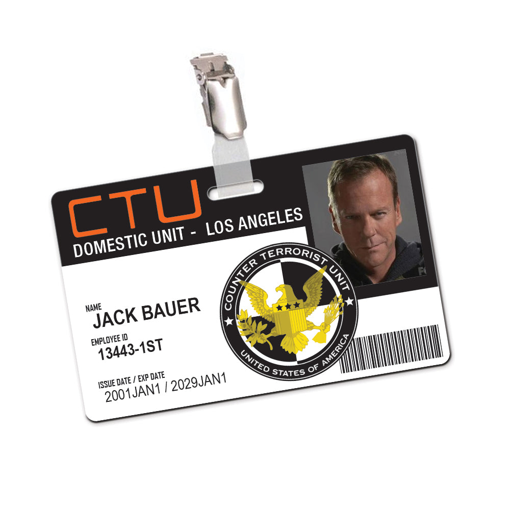 CTU - 24 Cosplay ID Card