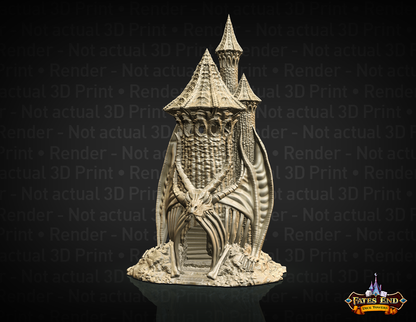 The Skeletal Dragon Dice Tower