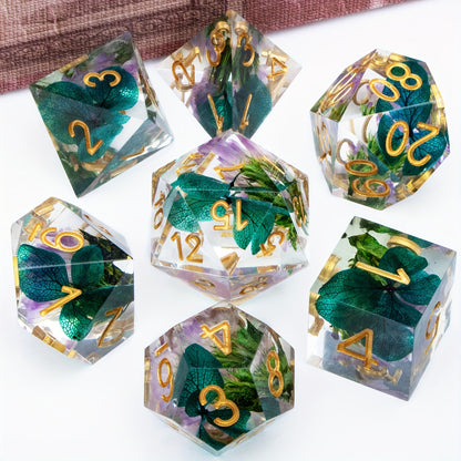 Leprechaun's Luck  - Resin Dice Set