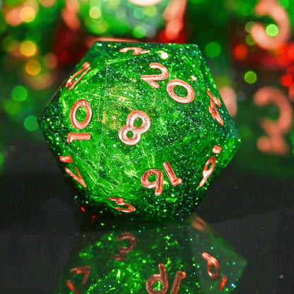 Jungle Fire - Resin Dice Set