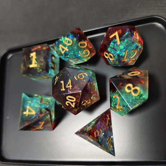 Poison Apple - Resin Dice Set