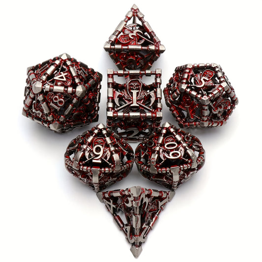 Metal Dice Set - Hollow Reaper Bloodied