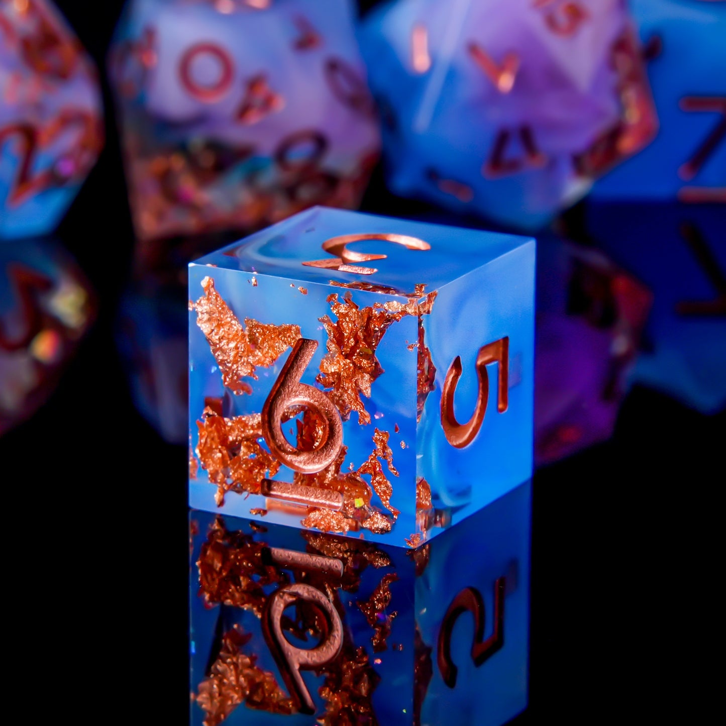 Royal Fortune - Resin Dice Set