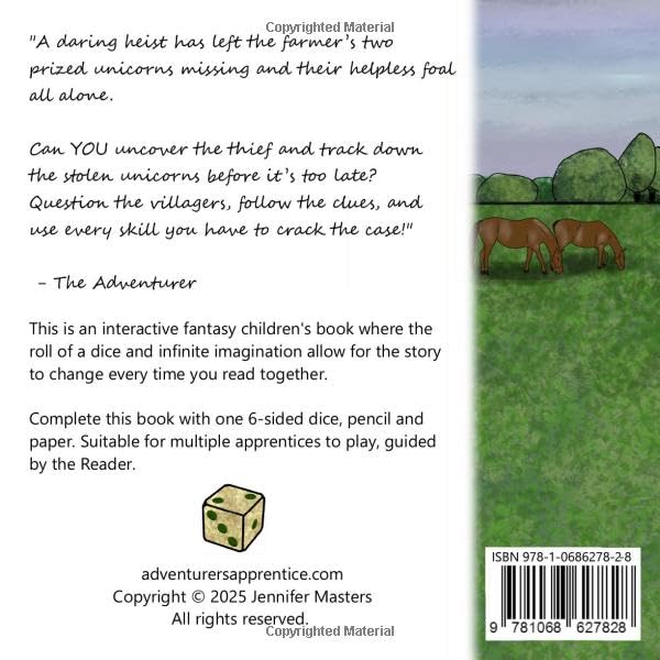 The Adventurer's Apprentice: The Unicorn Heist (Book 3)