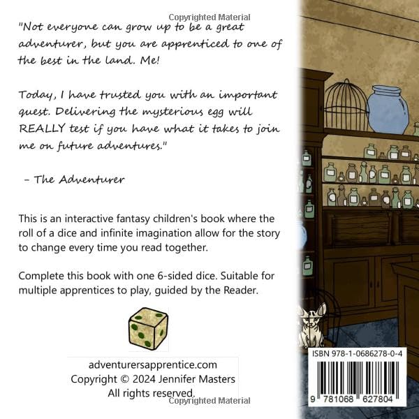 The Adventurer's Apprentice: The Mysterious Egg (Book 1)