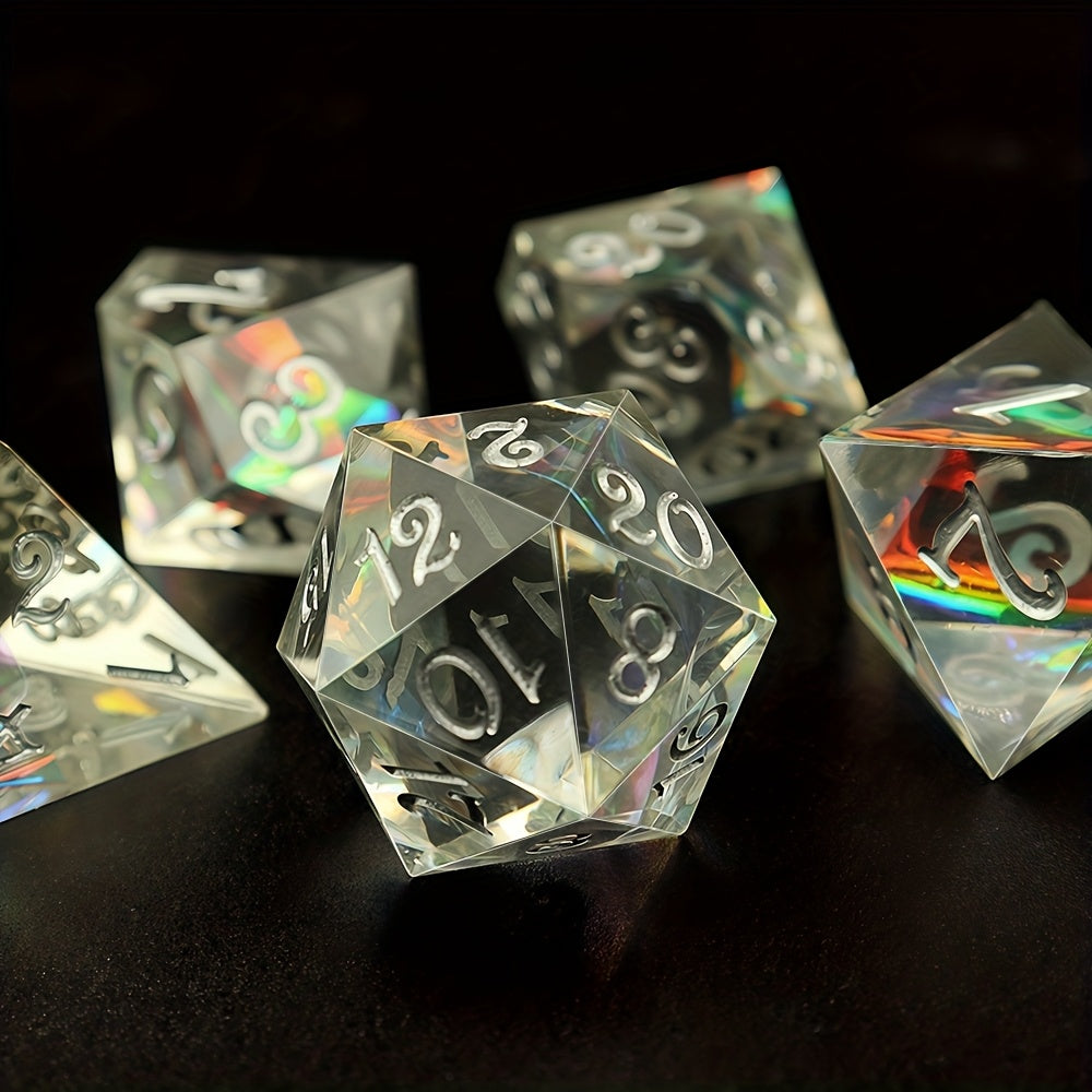 Crystal Illusion - Resin Dice Set