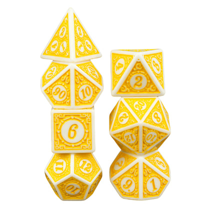 Arcane Orbits Dice Set - Yellow