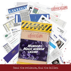 Murder at the Magic Mirror Casino - Cryptic Killers - Unsolved Murder Mystery Case File Game
