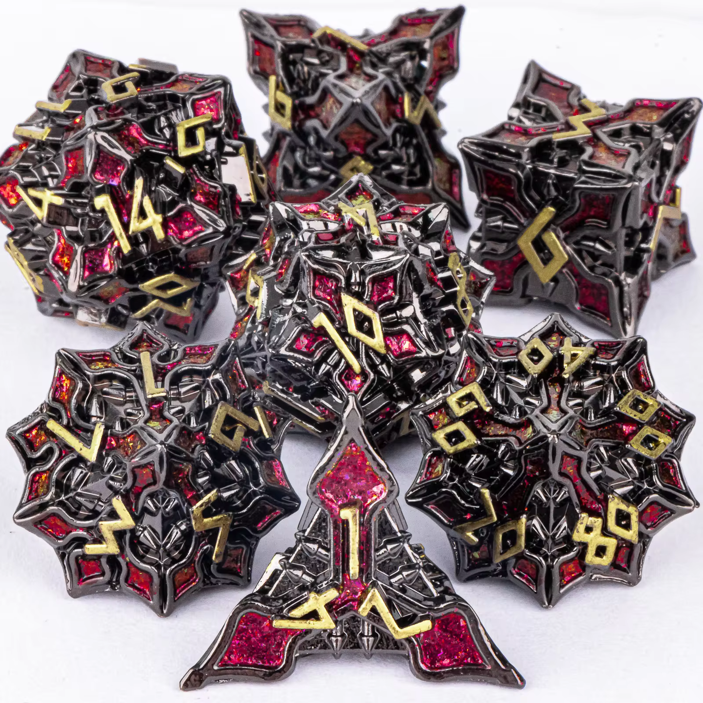 Metal Dice Set - Norse Gods - Tyr