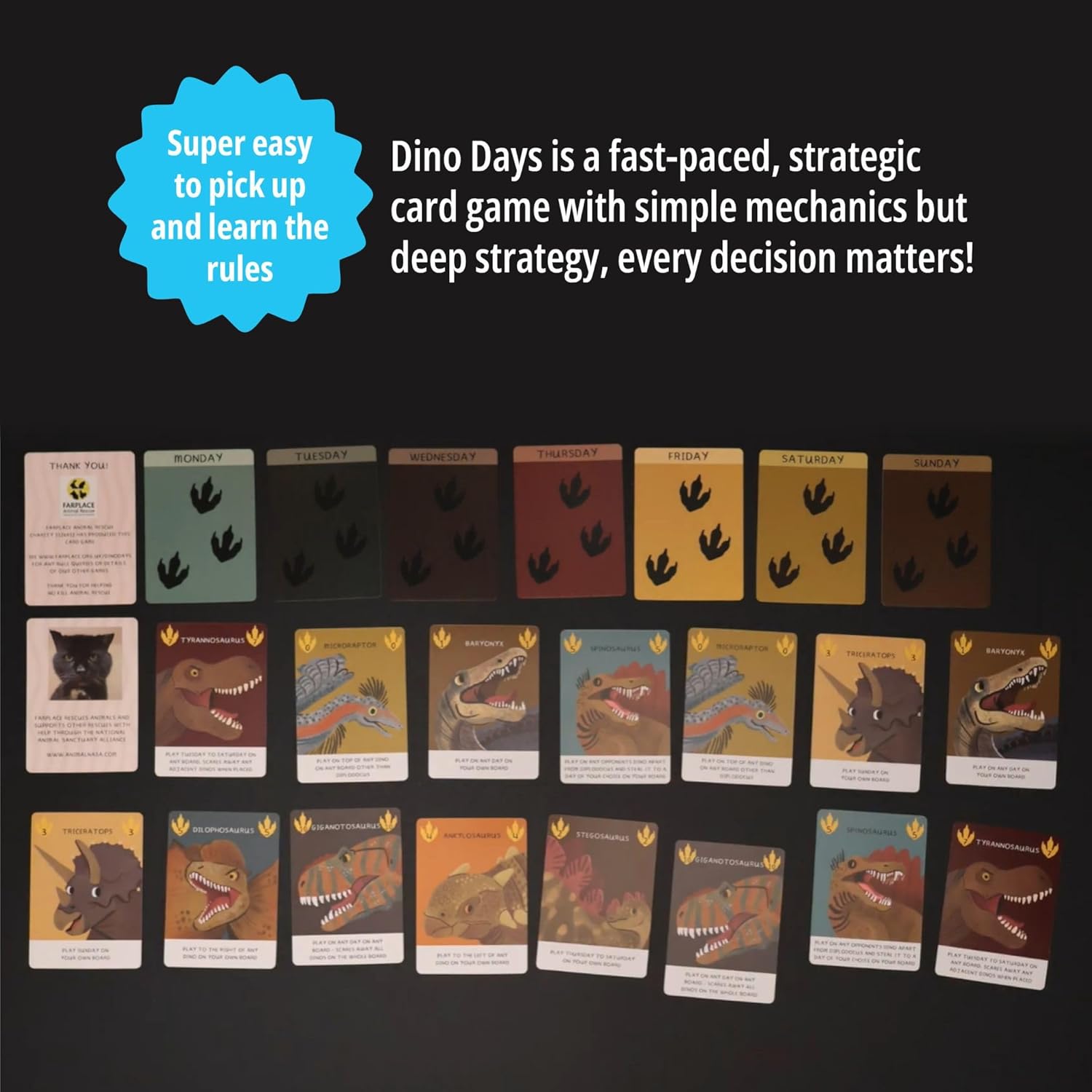 Dino Days Card Game