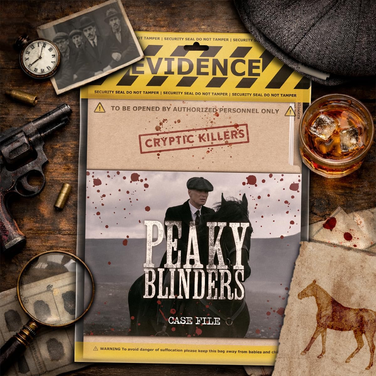 Peaky Blinders - Cryptic Killers - Unsolved Murder Mystery Case File Game