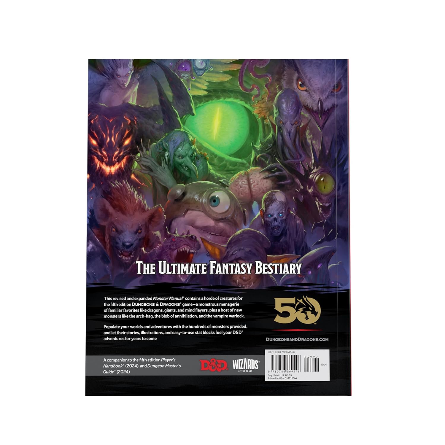 Dungeons & Dragons - Monster Manual 2024