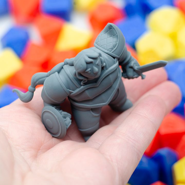 Tiny Princess & Knight Oversized Miniature