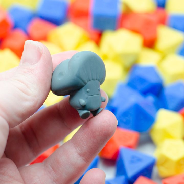 Mushies: Exhausted Little Mushroom Guys Miniatures