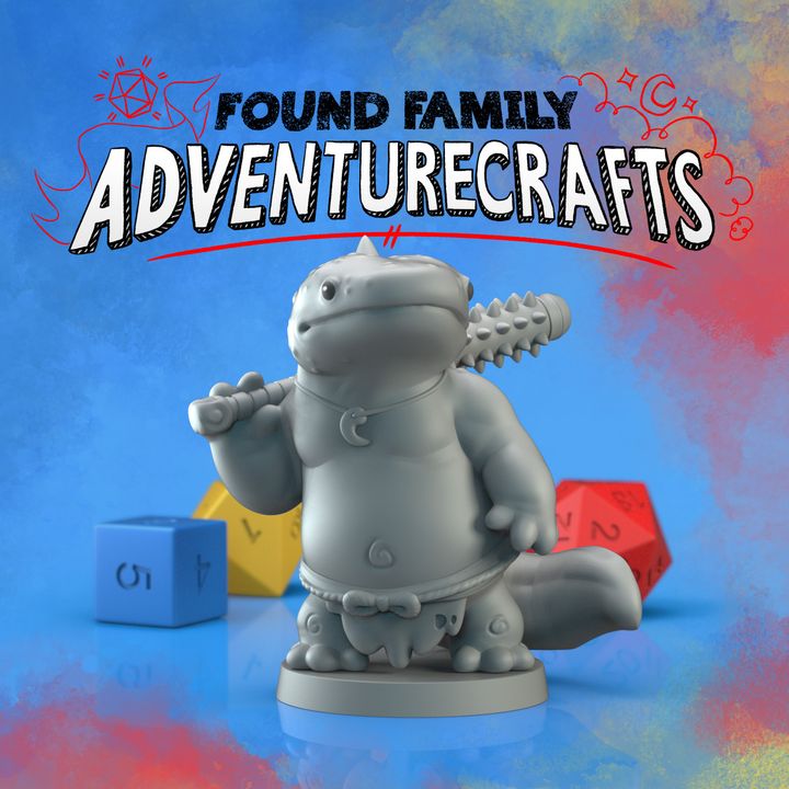 Giant Salamander Oni Oversized Miniature