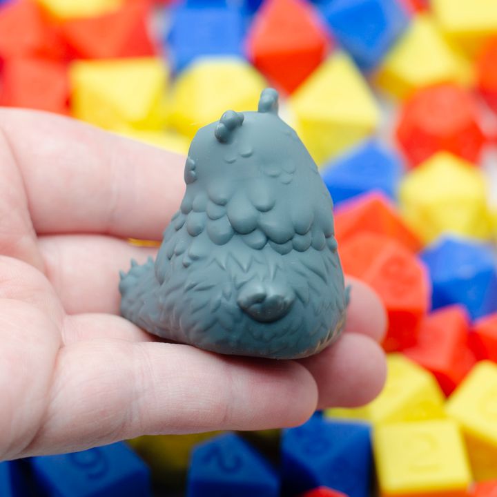 Cute BabyOwlbear Oversized Miniature