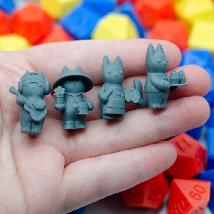 Peanut Cats - Creative Passions - Whimsical Feline Miniatures
