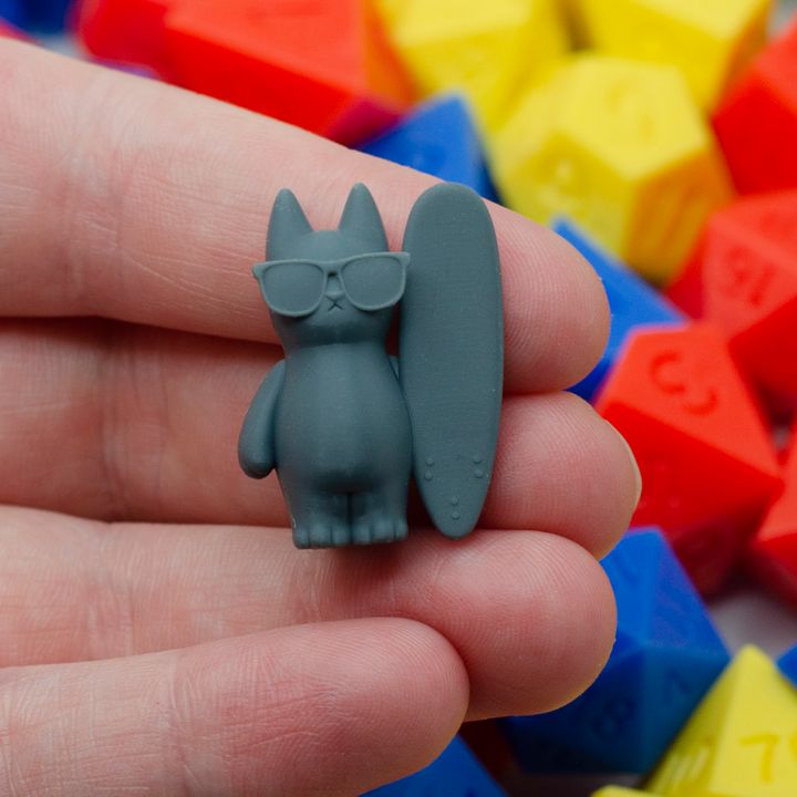 Peanut Cats Tropical! - Whimsical Feline Miniatures