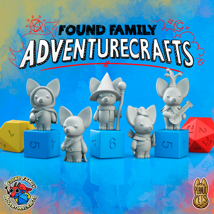 Peanut Pups - Chihuahua in Fantasy Costumes - Whimsical Canine Miniatures