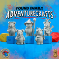 Peanut Pups - Jowly Dog in Fantasy Costumes - Whimsical Canine Miniatures