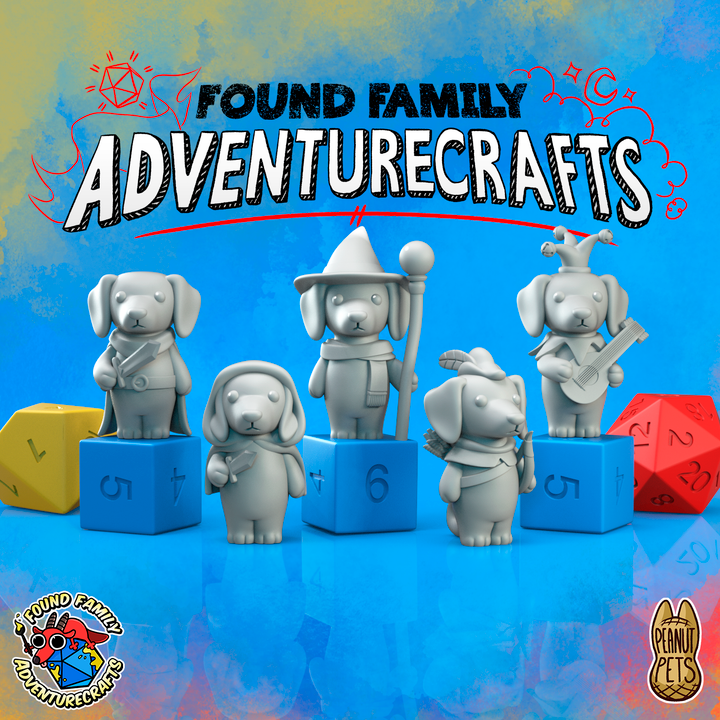 Peanut Pups - Weenie - Dachshund in Fantasy Costumes - Whimsical Canine Miniatures