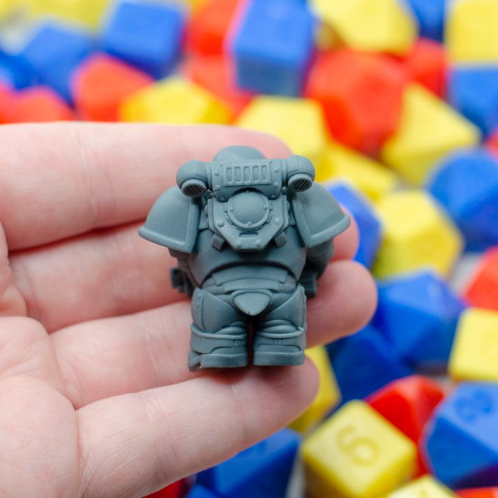 Penguin Space Marine Oversized Miniature