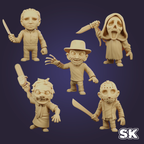 Stone King's Halloween Killers Oversized Miniatures