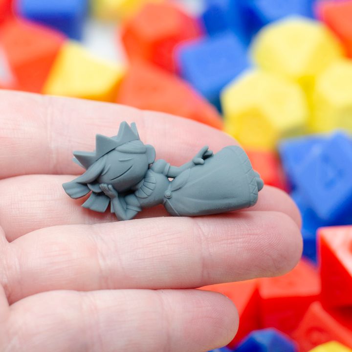 Tiny Princess & Knight Oversized Miniature