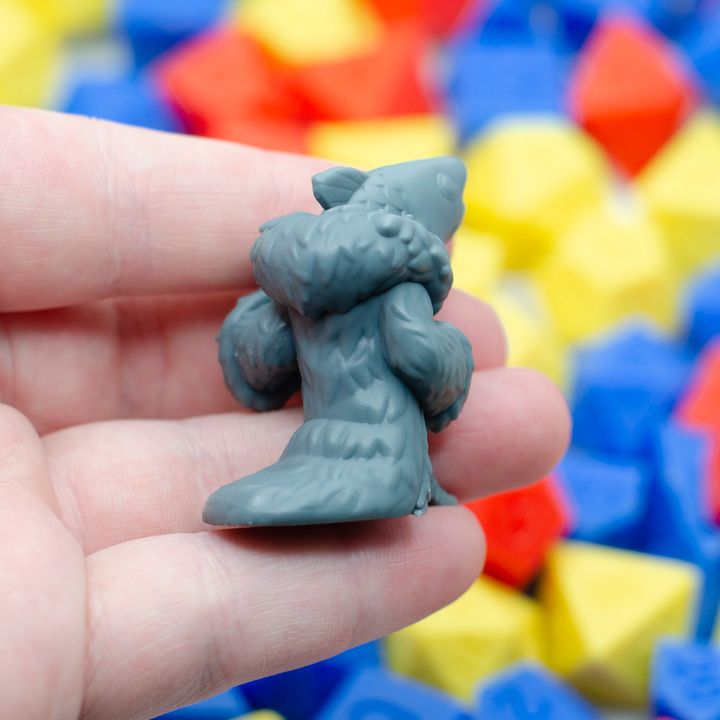 Reverse Mermaid Oversized Miniature