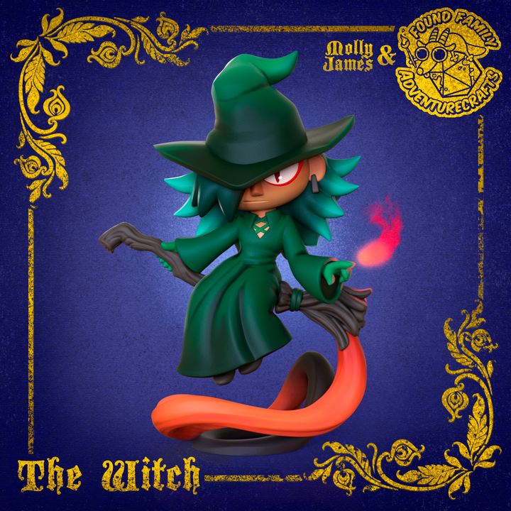 Storybook Witch Oversized Miniature