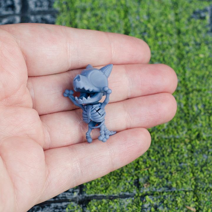 Spooky Skeleton Kobolds Oversized Miniatures