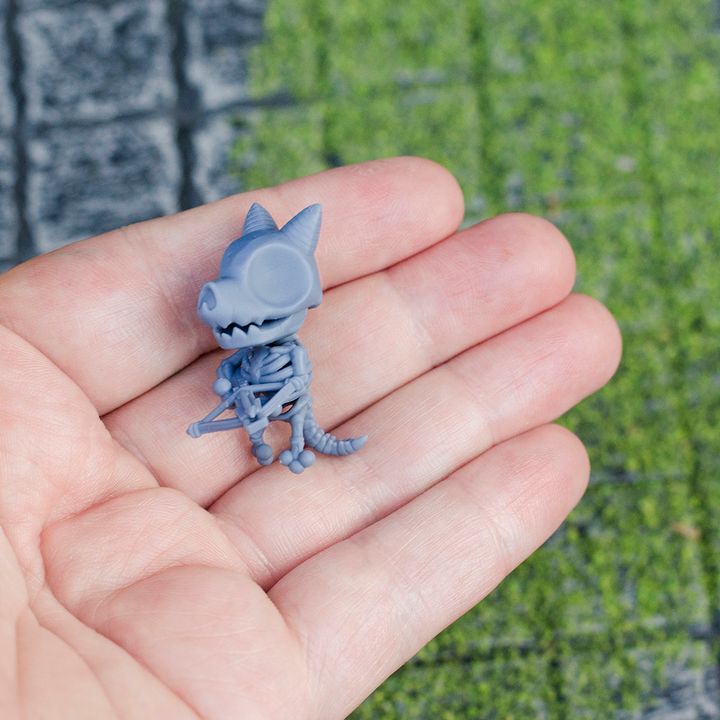 Spooky Skeleton Kobolds Oversized Miniatures