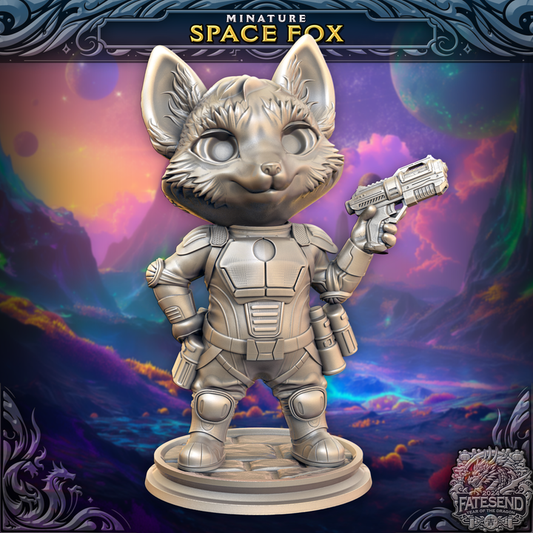 Space Fox 28mm Scale Miniature