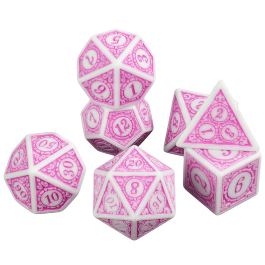 Arcane Orbits Dice Set - Pink