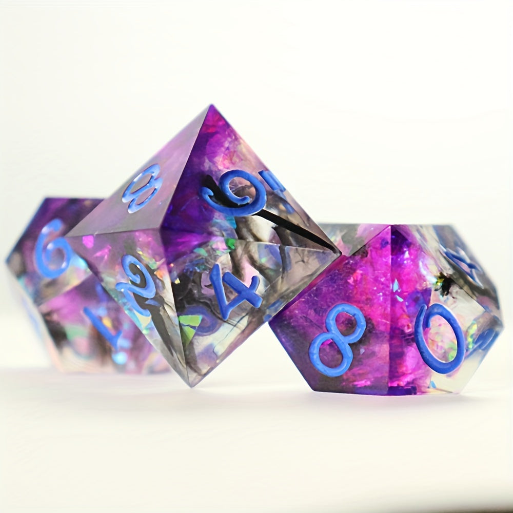 Netherite Vein - Resin Dice Set