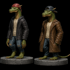 Just a Couple of Kobold Slackers - 28mm Scale Miniatures