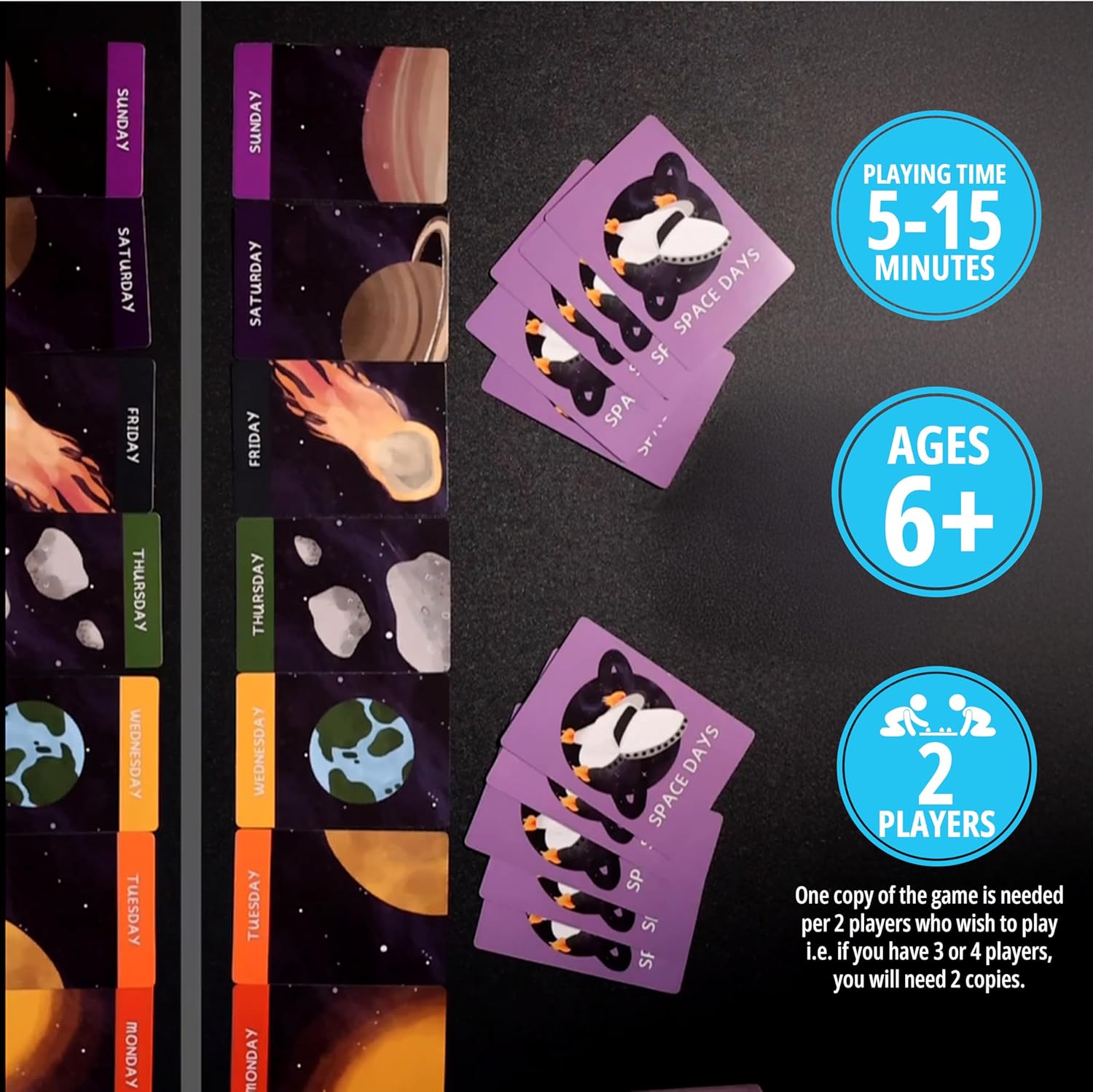 Space Days Card Game